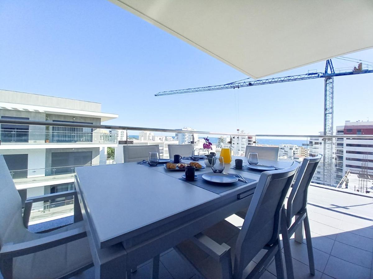 T3 Alto Forte -Vista Mar,Ar Condicionado,Garagem Quarteira Exterior foto