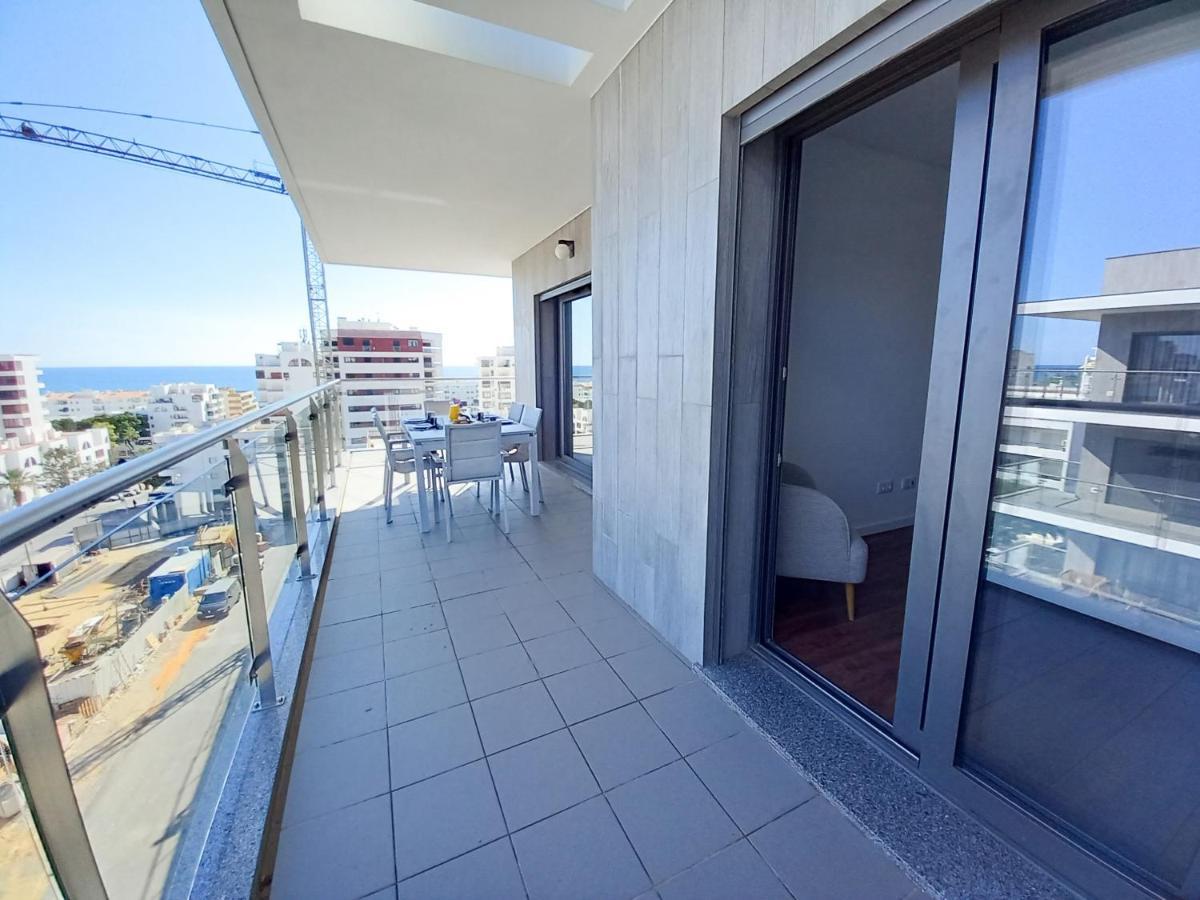 T3 Alto Forte -Vista Mar,Ar Condicionado,Garagem Quarteira Exterior foto
